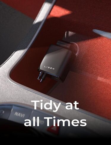 LISEN Retractable Car Charger [69W USB C Car Charger Adapter] iPhone 16 Car Charger Fast Charging, Fast Charging Car Charger, Type C Retractable Car Charger for iPhone 16 15 14 13 12, Samsung, Black in Saudi Arabia