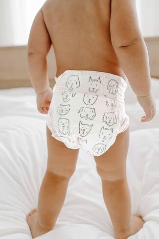 PARASOL Clear+Dry Disposable Diapers | RashShield Protection, Leakproof Design, Hypoallergenic Diaper Set | Size 4, (20-32 lbs) 216 Count in Saudi Arabia