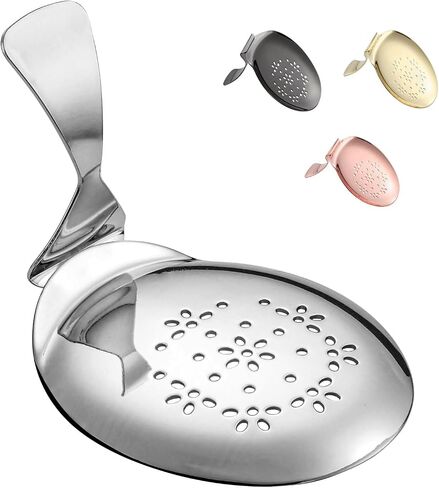Bent Handle Cocktail Bar Strainer,Commercial or Home Bar,Stainless Steel Polished Finish in Saudi Arabia