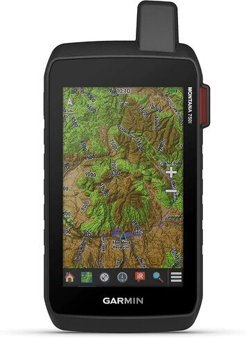 Garmin Montana 760i Rugged GPS Handheld Navigator | inReach for SOS & 2-Way Texting, 5" Touchscreen, Camera, Satellite Imagery, Mapping for Roads or Trails | Signature Series Power Bundle in Saudi Arabia