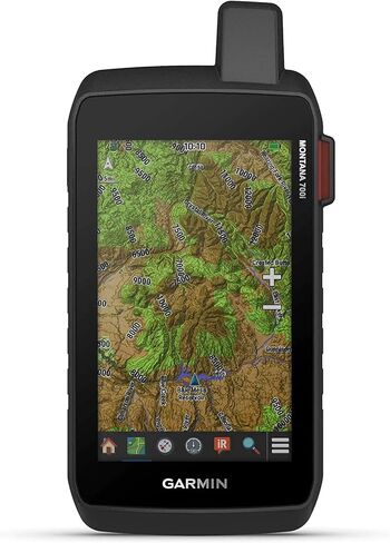 Garmin Montana 760i Rugged GPS Handheld Navigator | inReach for SOS & 2-Way Texting, 5" Touchscreen, Camera, Satellite Imagery, Mapping for Roads or Trails | Signature Series Power Bundle in Saudi Arabia
