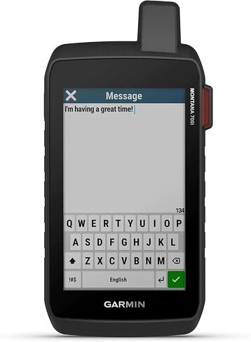 Garmin Montana 760i Rugged GPS Handheld Navigator | inReach for SOS & 2-Way Texting, 5" Touchscreen, Camera, Satellite Imagery, Mapping for Roads or Trails | Signature Series Power Bundle in Saudi Arabia
