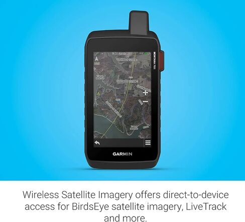Garmin Montana 760i Rugged GPS Handheld Navigator | inReach for SOS & 2-Way Texting, 5" Touchscreen, Camera, Satellite Imagery, Mapping for Roads or Trails | Signature Series Power Bundle in Saudi Arabia