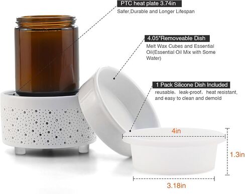 50 pcs Wax Melt Burner Warmer Liners Reusable Leakproof Scented Wax Melt Cups Candle Wax Warmer Liner Tray Dish for Wax Melter Oil Burner,Plug in Burner Candle Warmer Plate in Saudi Arabia