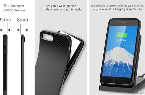 حافظة ONES رفيعة للغاية لهاتف iPhone Xs Max · نسيج من ألياف الكربون [منع بصمات الأصابع] [حماية الكاميرا والشاشة] [امتصاص الصدمات] [غير قابل للانزلاق] · غطاء خفيف الوزن أسود in Kuwait