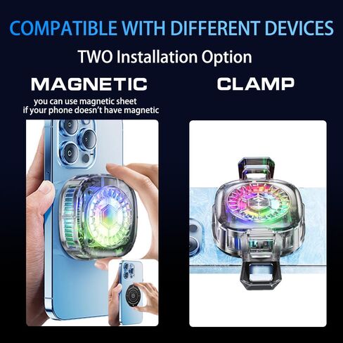 مبرد الهاتف، مبرد مغناطيسي، مبرد لهاتف iPhone/Andorid/IPad/الكمبيوتر اللوحي، تبريد الهاتف الخلوي، مبرد الهاتف FaMobile Cooler، تبريد أشباه الموصلات للبث المباشر، مدونة فيديو خارجية، الألعاب in Kuwait