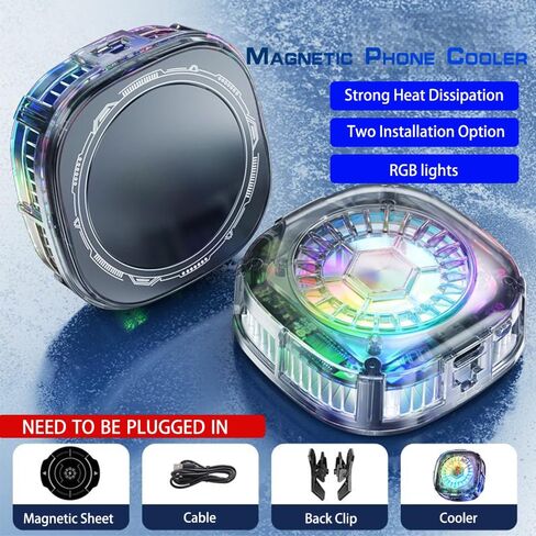 مبرد الهاتف، مبرد مغناطيسي، مبرد لهاتف iPhone/Andorid/IPad/الكمبيوتر اللوحي، تبريد الهاتف الخلوي، مبرد الهاتف FaMobile Cooler، تبريد أشباه الموصلات للبث المباشر، مدونة فيديو خارجية، الألعاب in Kuwait