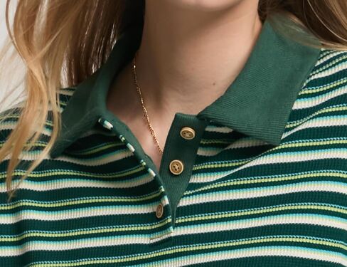 WIHOLL Sweatshirts for Women Fall Long Sleeve Polo Neck Shirts 2024 Colorblock Striped Drop Shoulder Pullover Cute Y2K Outfit in Saudi Arabia