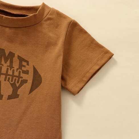 Summer Baby Boy Clothes Shorts Set Short Sleeve Beach Bum T-Shirt Tops Solid Drawstring Shorts 2Pcs Casual Outfit in Kuwait