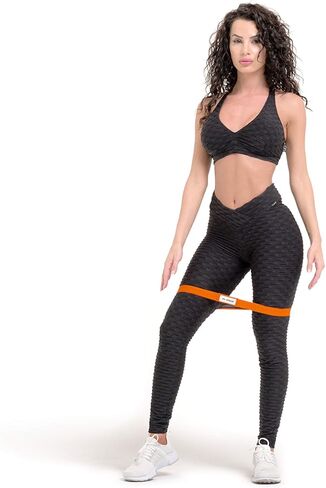 أربطة مقاومة للتمرين من ذا إكس باند - أربطة من القماش السميك للغاية غير قابلة للانزلاق - 20، 30، 40، 50 رطل - تمرين اللياقة البدنية للساقين، تدريب المؤخرة، التمدد، اليوغا in Kuwait