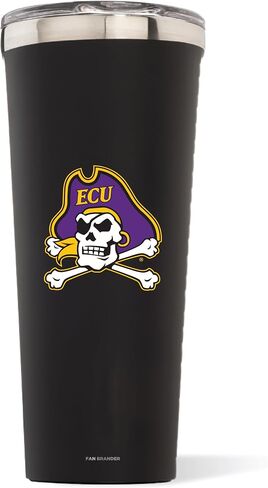NCAA Corkcicle Classic Triple Insulated Tumbler, 24 oz – Stainless Steel Travel Tumbler Keeps Beverages Cold 9+hr with Primary Logo (Ohio State Buckeyes) in Saudi Arabia