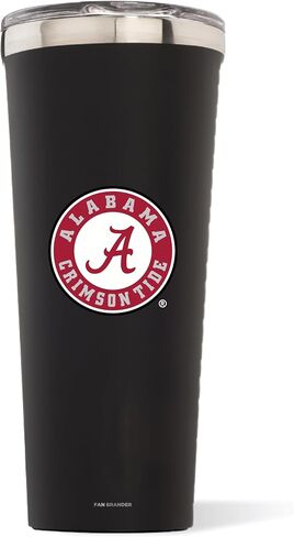 NCAA Corkcicle Classic Triple Insulated Tumbler, 24 oz – Stainless Steel Travel Tumbler Keeps Beverages Cold 9+hr with Primary Logo (Ohio State Buckeyes) in Saudi Arabia