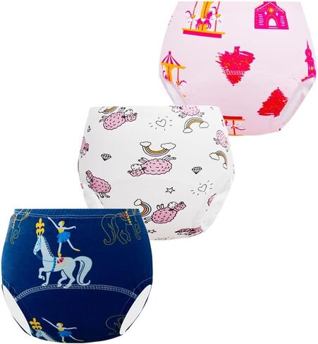 Potty Training Underwear for Girls, Toddler Learning Training Underwear Boys (10 Packs, 3-4T, Multicolor) in Saudi Arabia