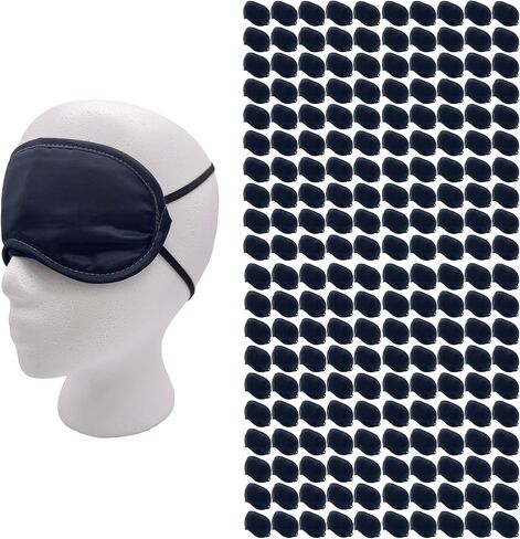 Sleep Mask Pack of 30, Eye Shade, Blindfold for Men, Women and Children, Adjustable, Expandable Dual Straps for a Perfect Fit, Cover, Party Games, Travel, Hotel, Yoga, Camp, Nightshift Lightweight in Saudi Arabia