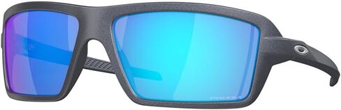 Oakley Cables OO9129 Rectangle Sunglasses for Men + BUNDLE Accessory Leash + Designer iWear Kit in Saudi Arabia