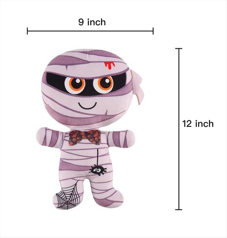 Halloween Skeleton Plush Doll,Halloween Stuffed Plush Toy, 12" Stuffed Plush Pillow Present for Girl Boy Halloween Decor Birthday Favor in Saudi Arabia