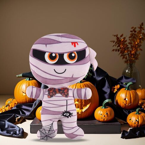 Halloween Skeleton Plush Doll,Halloween Stuffed Plush Toy, 12" Stuffed Plush Pillow Present for Girl Boy Halloween Decor Birthday Favor in Saudi Arabia
