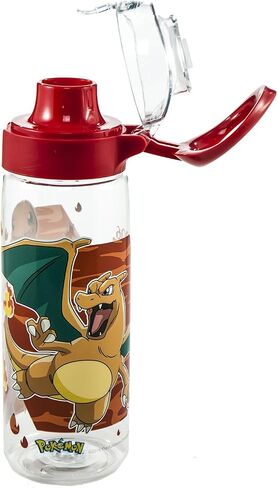 Zak 25-oz Pokemon Water Bottle with Flip-Top Cap & Carrying Loop- by, BPA-Free and Break Resistant in Saudi Arabia