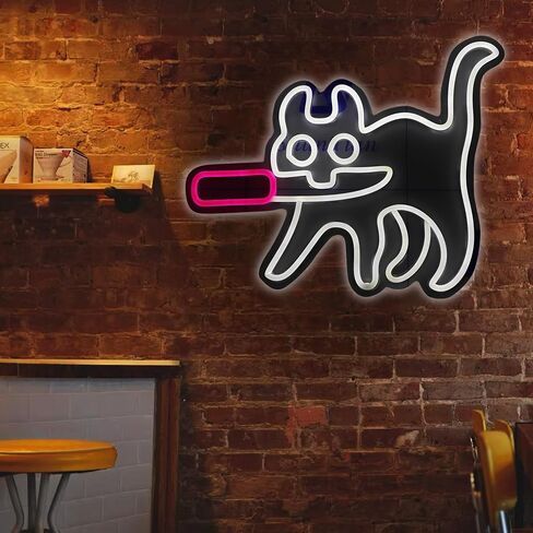 LIFE IS GOOD Neon Signs for bar Wall Decor Cocktail Neon Lights flamingo Neon Lights for Home Bedroom Party Decorative Led Signs. (for good) in Saudi Arabia
