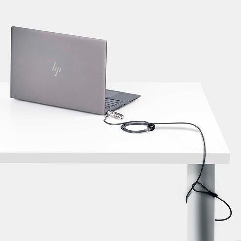StarTech.com Slim Lock Nano Slot Compatible, 6.6ft (2m) Locking Cable, Desk Anti-Theft Security for Laptop/Notebook Computer in Saudi Arabia