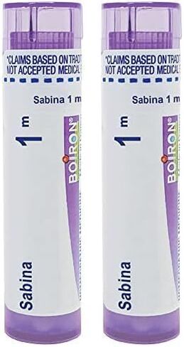 Boiron Sabina 1M Md 80 Pellets for Heavy Menstrual Flow with Pain in The Upper Thighs in Saudi Arabia