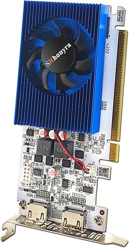 بطاقة رسومات GeForce GT 730 سعة 4 جيجابايت GDDR3 128 بت PCI-e 2.0 × 16 فتحة تعمل بالطاقة 2 * HDMI بطاقة فيديو تدعم DirectX 12 OpenGL 4.6 in Kuwait