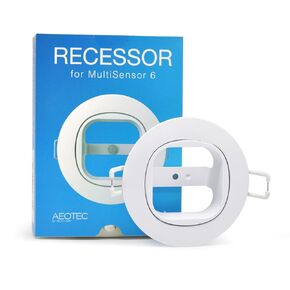 Aeotec MultiSensor 6 Recessor. in-Ceiling and in-Wall recessed Installation Accessory.