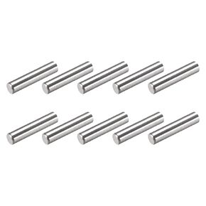 METALLIXITY Dowel Pin (5x50mm) 15Pcs, 304 Stainless Steel Shelf Support Pegs Pin Fastener Elements - for Metal Devices, Furniture Installation, Industrial, DIY