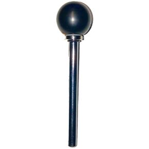 SBD’s World Class Magnetic Hitch Pins 4-1/4" Locking Length | Hard Plastic Round T Handle Knobs | Universal Fitness Eqpt Weight Stack SELECTOR Key - Cotterless 3/8" Dia Chrome Pl Steel Shaft