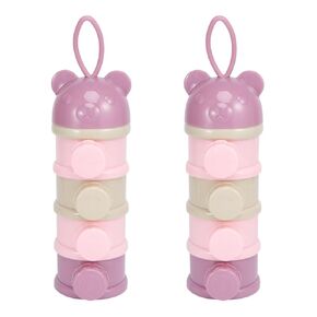 2pcs Baby Formula mam Baby Bottles Baby Formula containers for Travel Formula Dispenser Newborn Milk Powder Dispenser Packaging Container Baby Feeding Tool Milk Powder Box