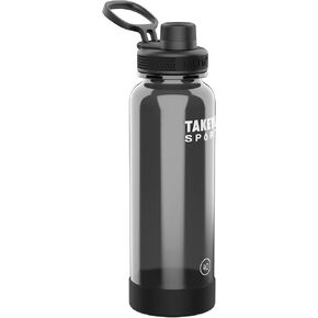 Takeya Sport 24 oz Tritan Plastic Water Bottle with Spout Lid, Premium Quality, BPA Free, Extreme Air
