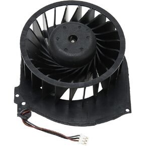 Internal Cooling Fan for PS3, 3 Pin DC 12V Ultra Slim Game Console Cooling Fan, Replacement Internal Heat Dissipation Fan for PS3 3000