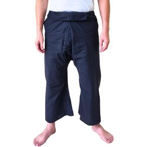 Atiya Unisex Thai Long Fisherman Pants, Yoga & Meditation, Martial Arts, Long Cotton Pants