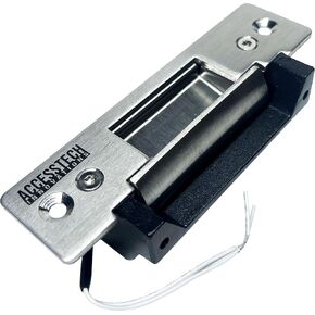 Heavy Duty Electric Strike Door Lock ANSI Standard Access Control System | 2,200+ LBS| Fail-Secure/Fail-Safe Adjustable | 12VDC Input Voltage | AccessTech Innovations | Model: 300