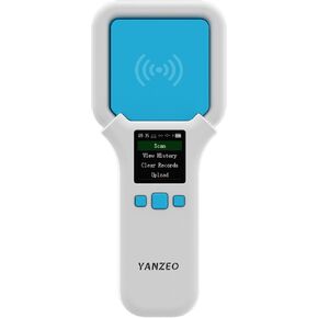 YANZEO SR300 UHF RFID Reader 860Mhz-960Mhz RFID Scanner Wireless Bluetooth Handheld RFID Reader, UHF Tag Reader for Clothing, Shoes, Jewellery Shop and Warehouse Inventory