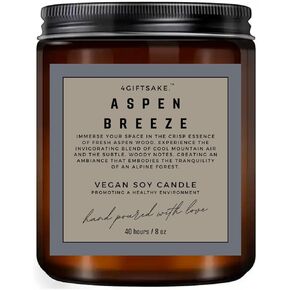 8oz Handmade Candle - Unique Scents - Eco-Friendly Vegan Soy - Premium Quality - Elevate Space with Enchanting Aroma (Midnight Chamomile)