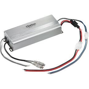 Clarion XC2110 400w Peak Ultra Compact Monoblock XC Series Micro Class D Marine Amplifier,Black