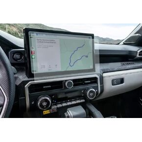 Tempered Glass Screen Protector For Toyota Tacoma/Tundra 2024 14-inch Multimedia Screen,Anti-Fingerprint & Scratch,Matte Finished,Premium Navigation Accessories