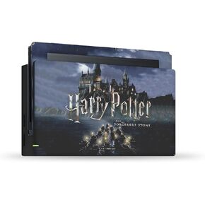 Head Case Designs Officially Licensed Harry Potter Hogwarts Aguamenti Graphics Vinyl Sticker Gaming Skin Decal Cover Compatible with Nintendo Switch Console & Dock