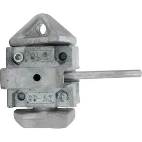 Mytee Products (4 Pack Sea Rail Shipping Container Manual Twist Lock Left-Right Handlocking Casting Steel - No Lever Required