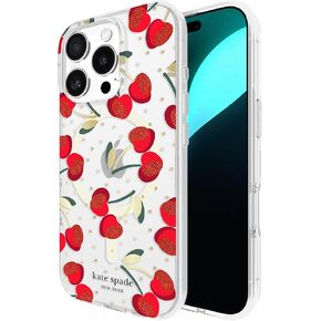 Kate Spade New York iPhone 16 Pro Case - Compatible with MagSafe - Designer Phone Case - Tortoise