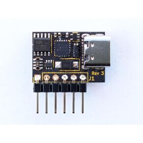 wESP32-Prog-C - USB Type-C PD Serial Console and Programming Module for wESP32