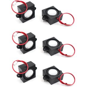 YFUSET Speaker 3 Watt 8 Ohm Mini Speaker 8ohm 3w Loundspeaker Micro Speaker for Arduino with JST-PH2.0 Interface for Small Electronic Projects 3.3V 5V (10 Pack)
