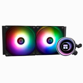 Frozen Notte 240 Black ARGB V2 Water Cooling CPU Cooler,240 Black CPU Cooler Specifications, Double PWM Fans,S-FDB V2 Bearings,Suitable for Intel LGA 1700/1150/1151/1200/2011,AMD/AM4 AM5