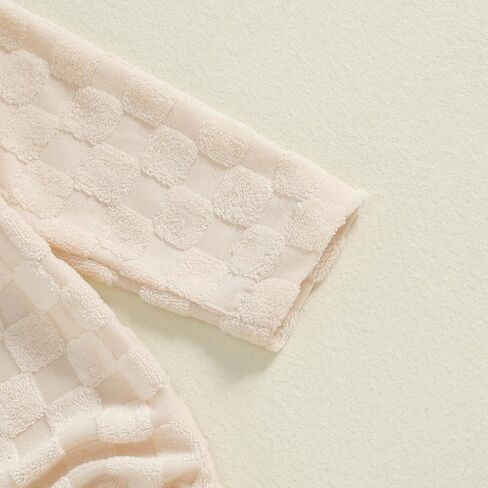 Kurizud طفلة الخريف الشتاء الملابس كشكش طويل Seeve رومبير بلوزات و القوس فستان أطفال مع سروال داخلي عقال الوليد فتاة الزي in Kuwait