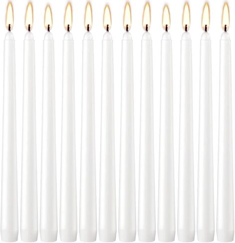 12PCS 10-Inch Black Bleeding Taper Candles,Vampire Tears Taper Candles- Unscented Ideal for Halloween, Christmas, Rituals, and Themed Party Decor in Kuwait