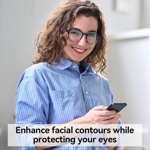 Dollger Blue Light Blocking Glasses Women Men Computer Eyeglasses TR90 Acetate Anti Eyestrain for Gaming Reading in Kuwait