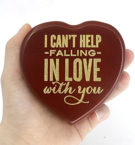 SOFTALK Solid Heart-Shaped Music Box Retro Music Box Christmas Birthday And Valentine's Day Gifts For Boy And Girl Friends (Wine Red Box, Tune : Anastasia-Once Upon A December) in Saudi Arabia
