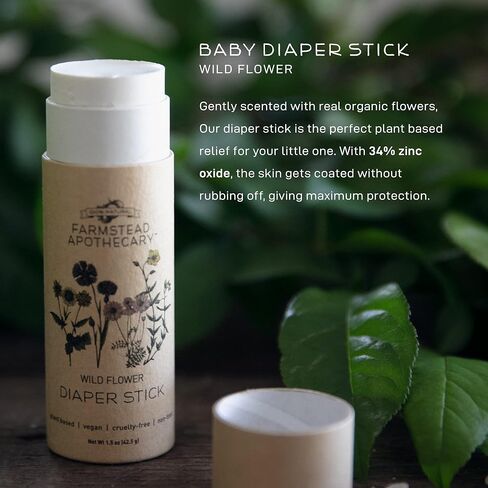 Farmstead Apothecary Baby Diaper Stick 1.5 oz in Saudi Arabia