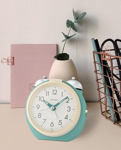 Seiko Kita Bedroom Alarm Clock, Ivory in Saudi Arabia